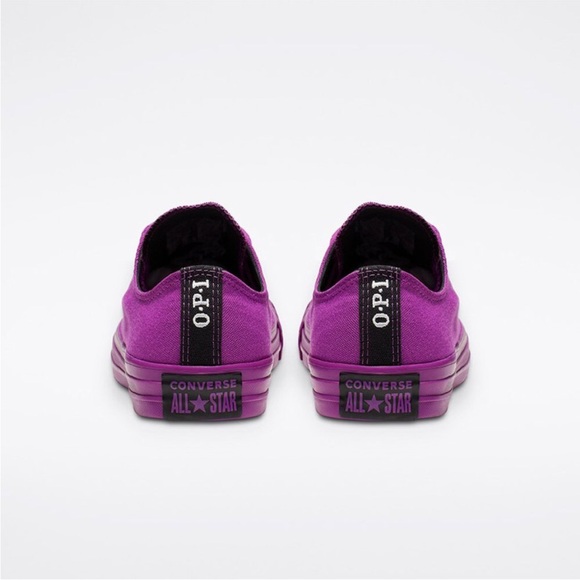 Womens Converse X OPI CTAS Ox Canvas 165661C Size 6 NWOB - Picture 4 of 9